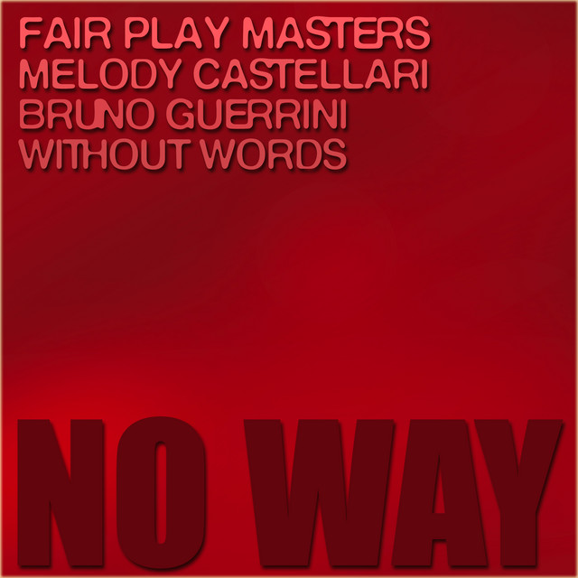 No Way - Radio Edit cover art