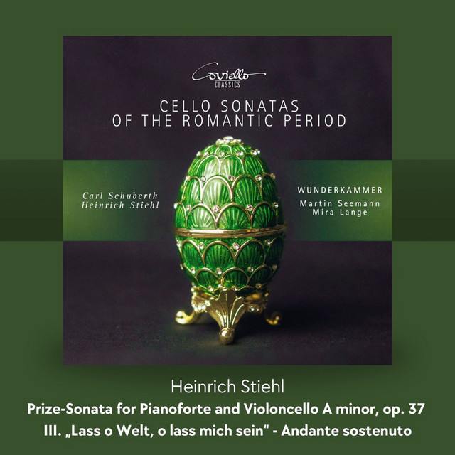 Prize-Sonata for Pianoforte and Violoncello in A Minor, Op. 37: III. „Lass o Welt, o lass mich sein“ - Andante sostenuto