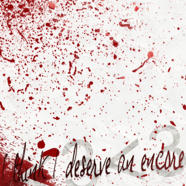 i think i deserve an encore cover art