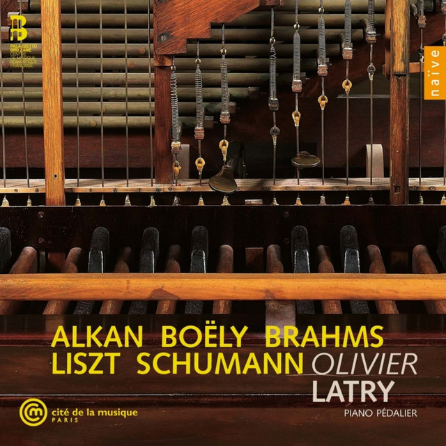 Piano Pédalier: Alkan, Boëly, Brahms, Liszt, Schumann cover art