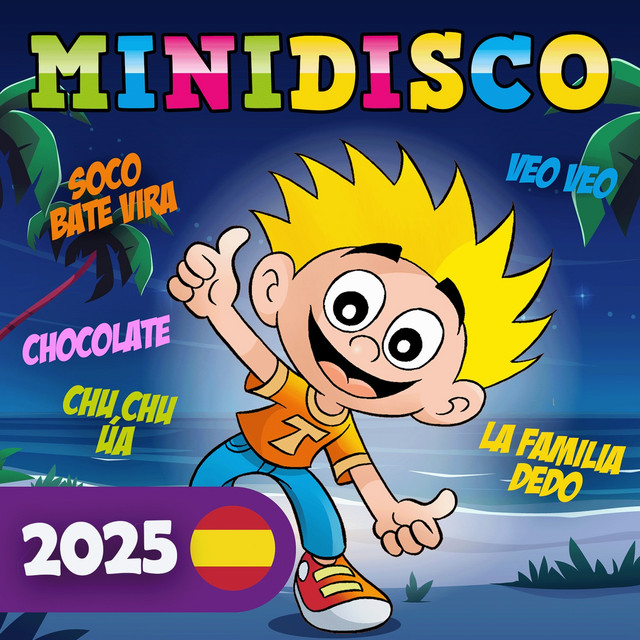 Minidisco 2025, Canciones infantiles en Español cover art