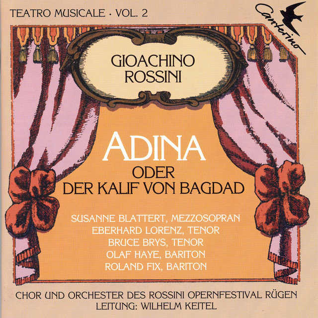 Adina oder Der Kalif von Bagdad: Auftritt Selim/Mustafa: Da mir endlich cover art