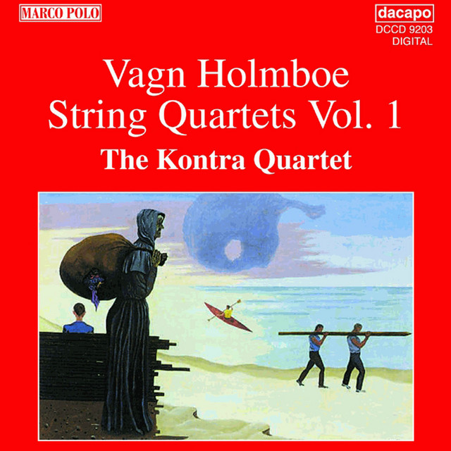 Holmboe: String Quartets Nos. 1, 3 & 4 cover art