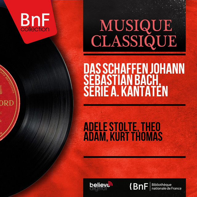 Das Schaffen Johann Sebastian Bach, Serie A. Kantaten (Mono Version) cover art