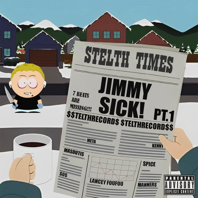 JIMMY SICK, Pt. 1 cover art