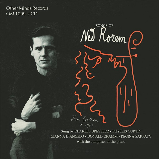 Songs of Ned Rorem cover art