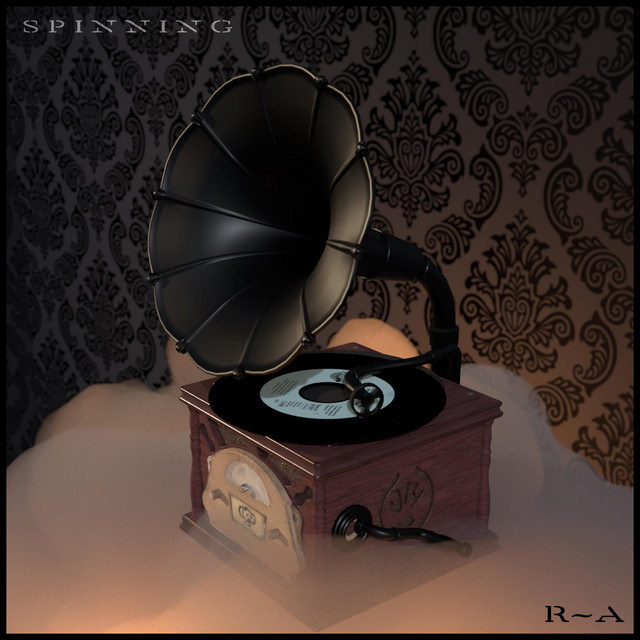 Spinning cover art