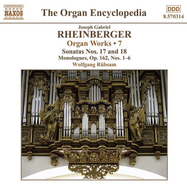 Rheinberger, J.G.: Organ Works, Vol. 7 cover art