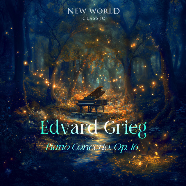 Edvard Grieg: Piano Concerto, Op. 16 cover art