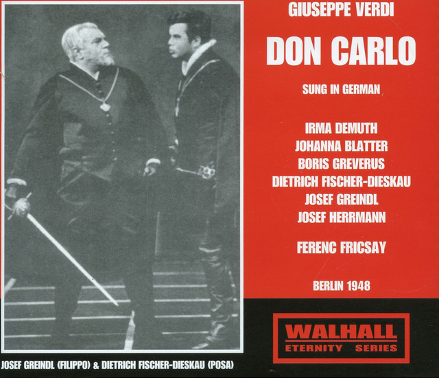 Don Carlos (Sung in German), Act II: In dem stillen Haine