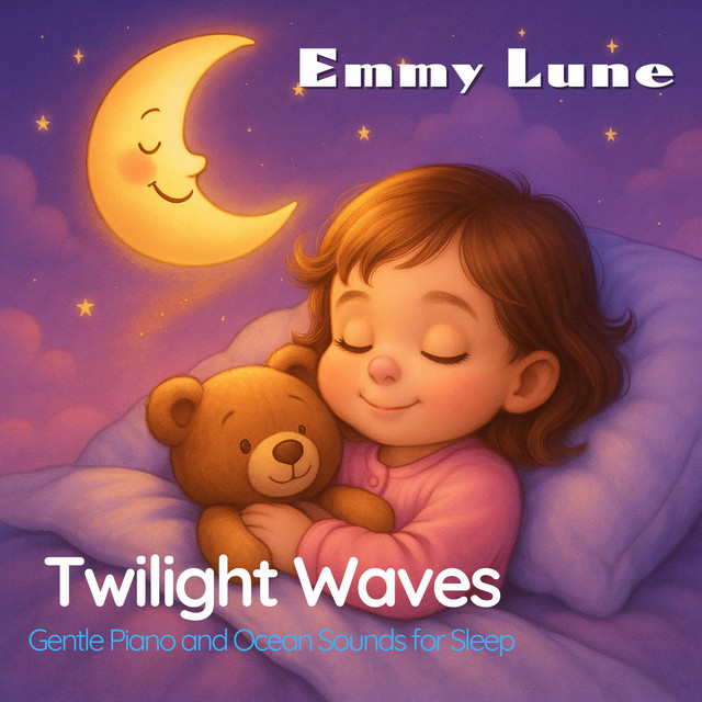 Twilight Waves: Gentle Piano and Ocean Sounds for Sleep