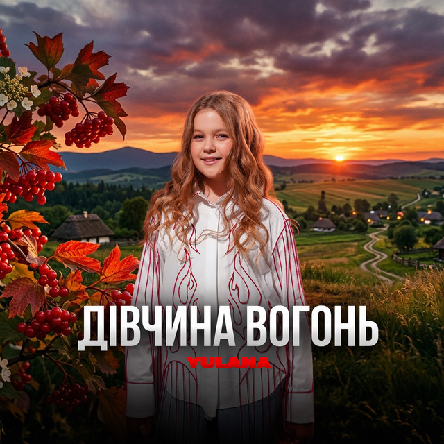 Обкладинка: Дівчина вогонь — Yulana