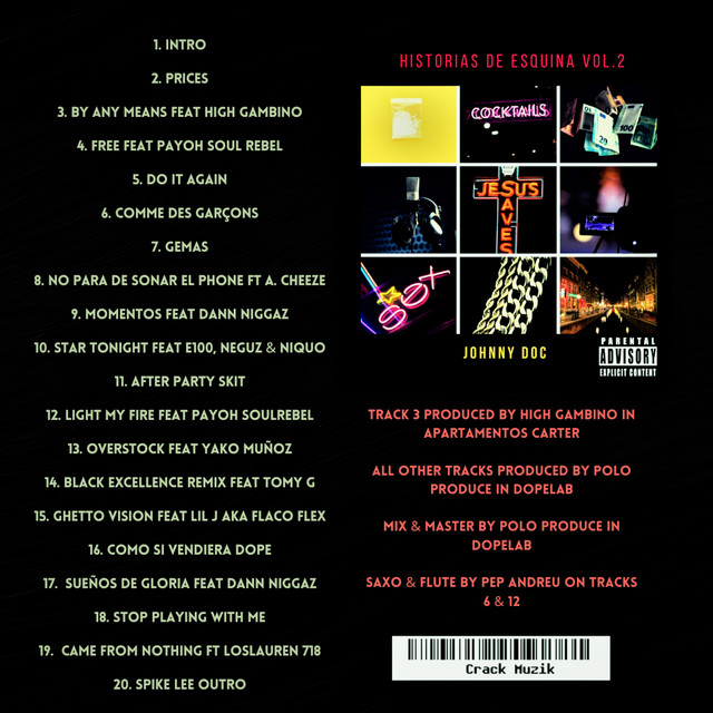 Historias de Esquina Vol 2 cover art