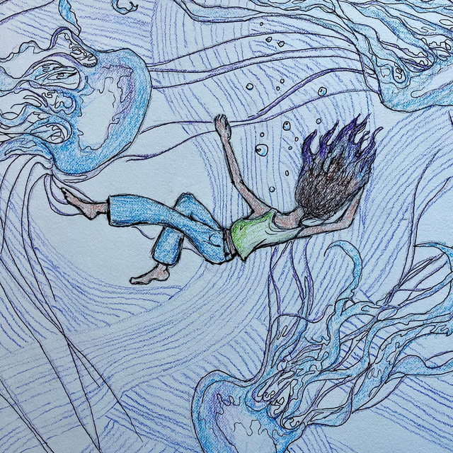jellyfish girl artwork
