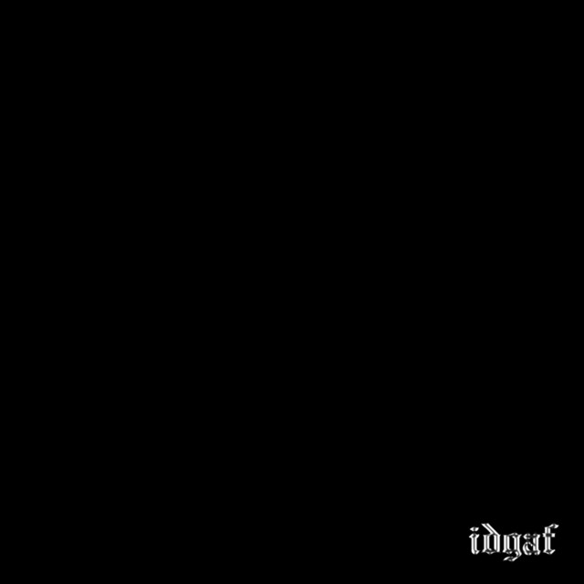 Idgaf cover art