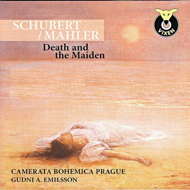 Schubert arranged Mahler - String Quartet No. 14, in D Minor, D 810 "Death and the Maiden" cover art