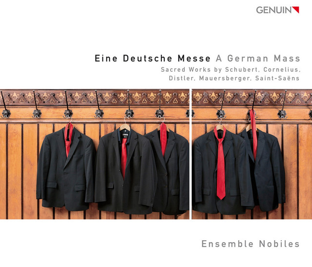 Eine Deutsche Messe: Sacred Works by Schubert, Cornelius, Distler, Mauersberger, Saint-Saens cover art