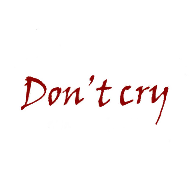 Don't Cry cover art