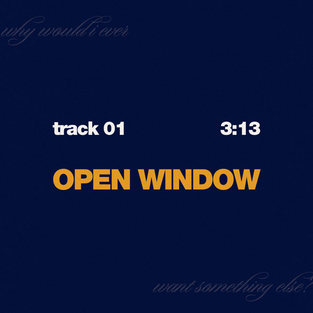 Open Window cover art