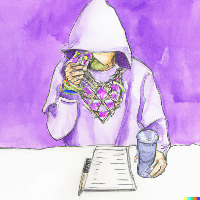 stained glass cover art