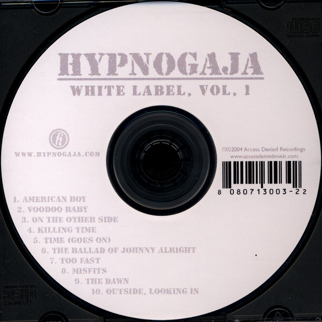 White Label, Vol. 1 cover art
