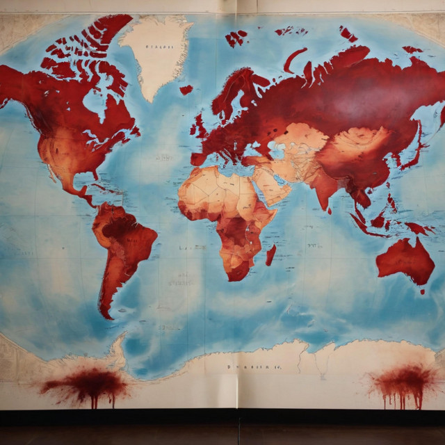 Greed Draws The Map cover