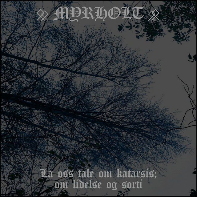 La oss tale om katarsis; om lidelse og sorti cover