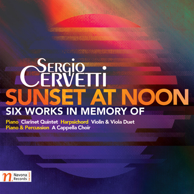 Sergio Cervetti: Sunset at Noon cover