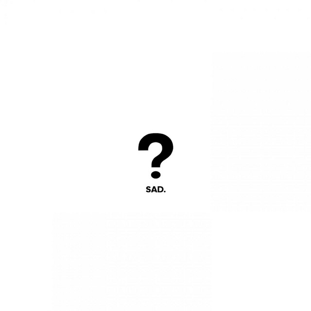 SAD! cover