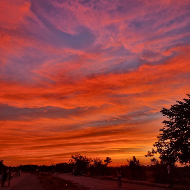 orange sky album image