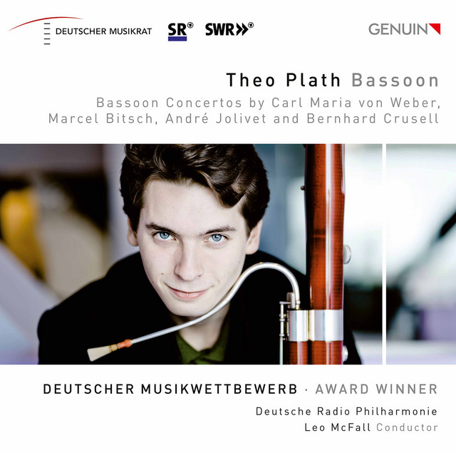 Weber, Bitsch, Jolivet & Crusell: Bassoon Concertos cover art