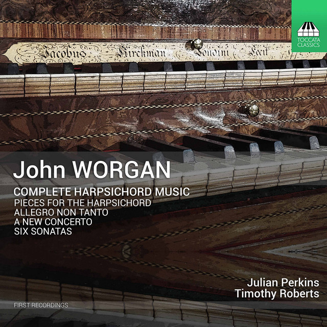 Worgan: Complete Harpsichord Music cover art