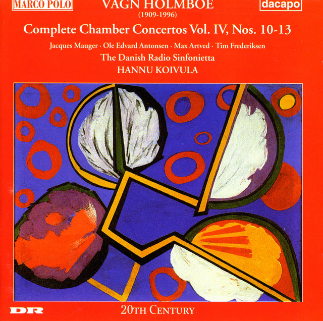 Holmboe: Chamber Concertos Nos. 10-13 cover art