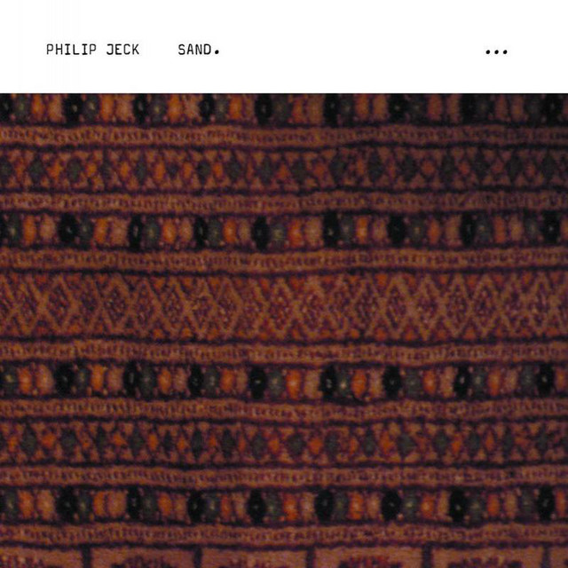Sand by Philip Jeck