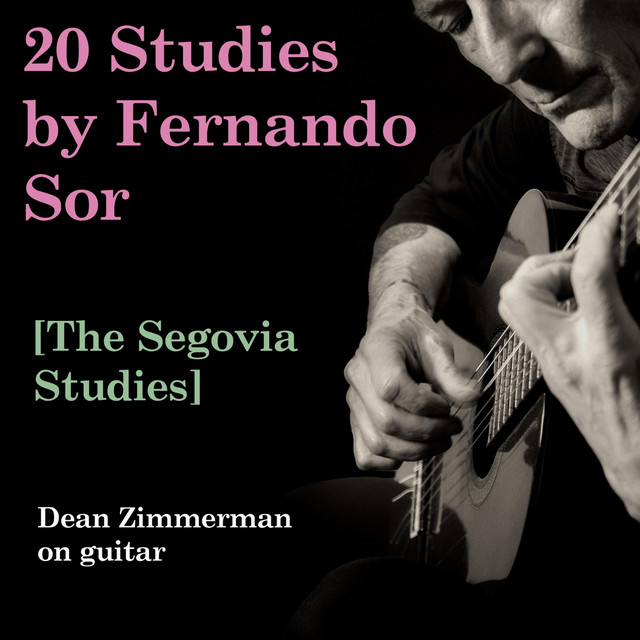 20 Studies by Fernando Sor [The Segovia Studies] cover art