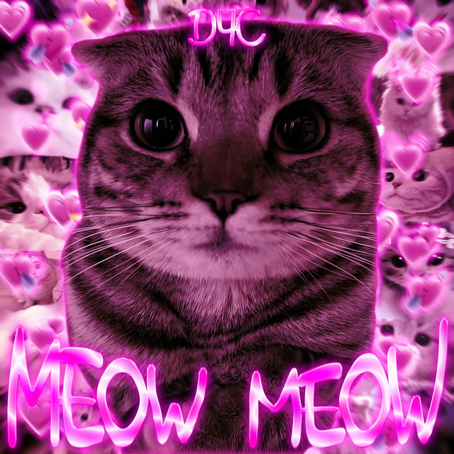Cover art: MEOW MEOW — D4C
