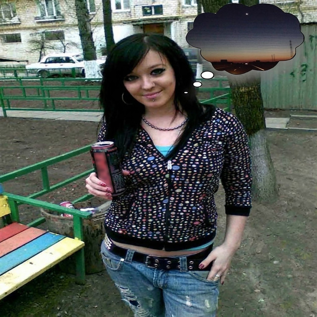 Red lipstick + 2 cigarettes album image