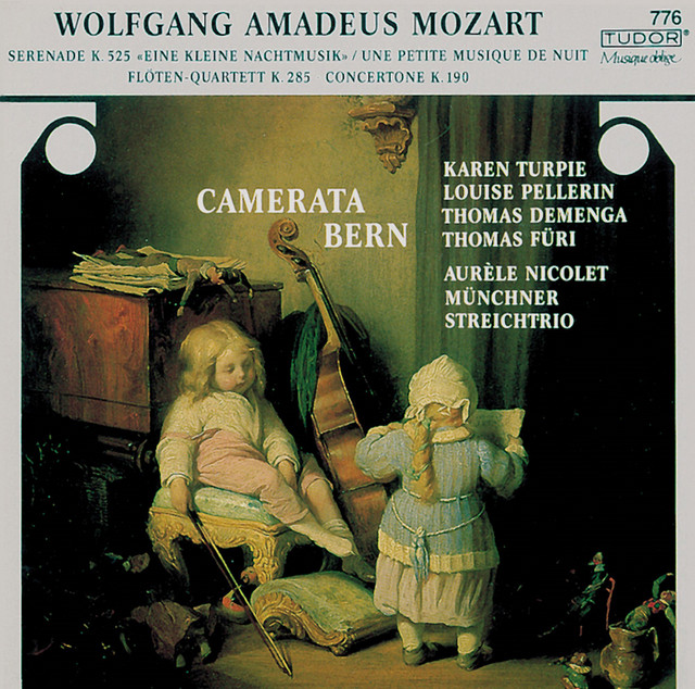 Mozart: Eine Kleine Nachtmusik, Concertone & Flute Quartet No. 1 cover