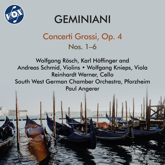 Concerto Grosso in E Minor, Op. 4 No. 3, H. 99 ‑ 曲・歌詞