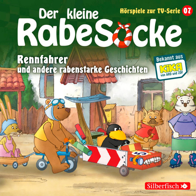 Rennfahrer, Diamantenfieber, Die Rasselbande (Der kleine Rabe Socke - Hörspiele zur TV Serie 7) cover