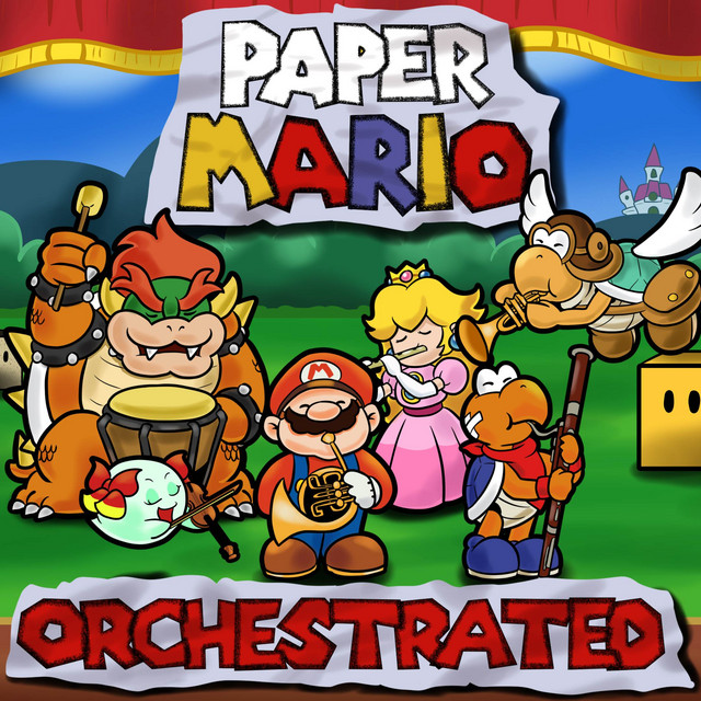 Paper Mario Orchestrated cover art