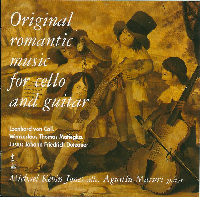 Original Romantic Music for Cello and Guitar