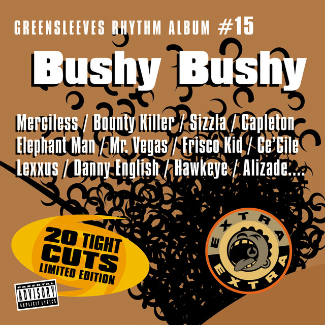VP :GREENSLEEVES RIDDIM ALBUM 15セットまとめ販売 Greensleeves Rhythm Album #15: Bushy Bushy - Compilation by