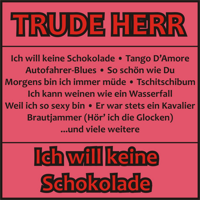 Ich will keine Schokolade cover art