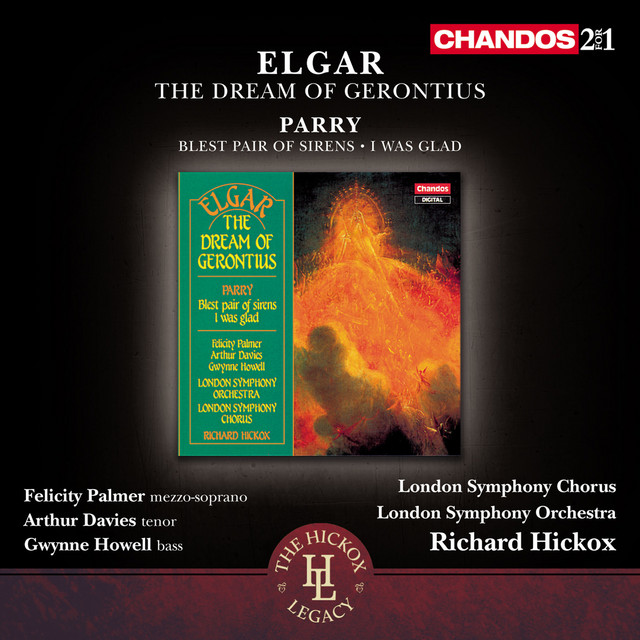 Elgar: The Dream of Gerontius - Parry: Blest pair of sirens, I was glad cover art