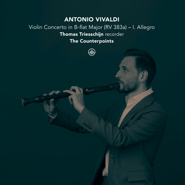 Vivaldi: Violin Concerto in B-flat Major, RV 383a (Arr. for Alto Recorder by Thomas Triesschijn): I. Allegro album image