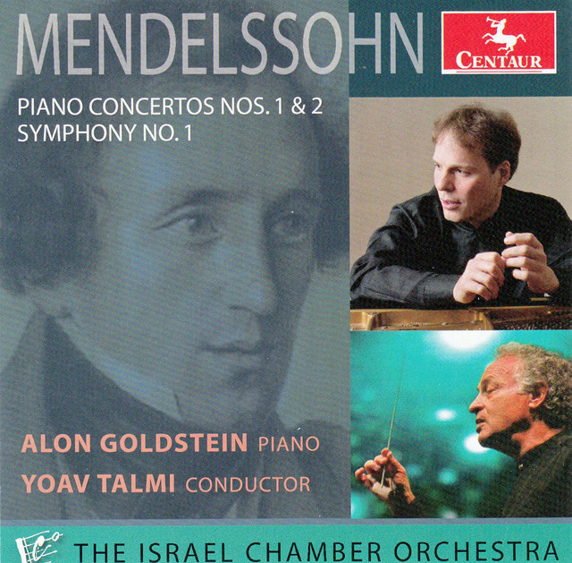 Mendelssohn: Piano Concertos Nos. 1 & 2, Symphony No. 1, & Scherzo cover