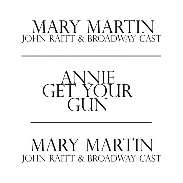 Annie Get Your Gun cover art