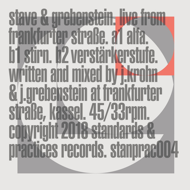 Live from Frankfurter Straße cover art