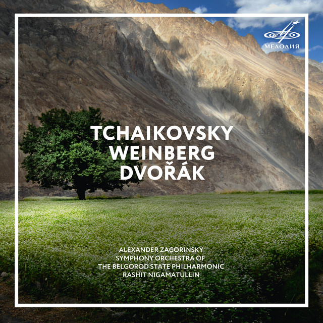 Tchaikovsky, Weinberg, Dvořák cover art